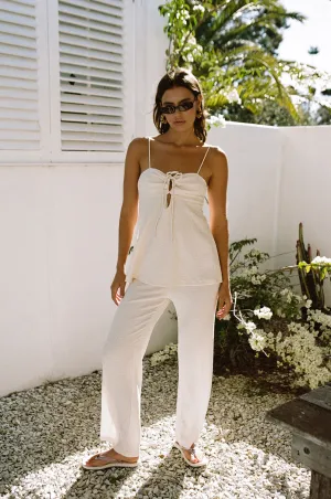 Ashton Jumpsuit - Cream