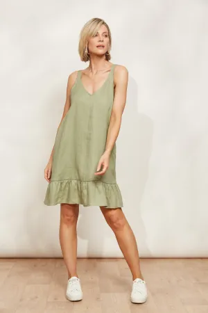 Sojourn Tank Dress - Aloe